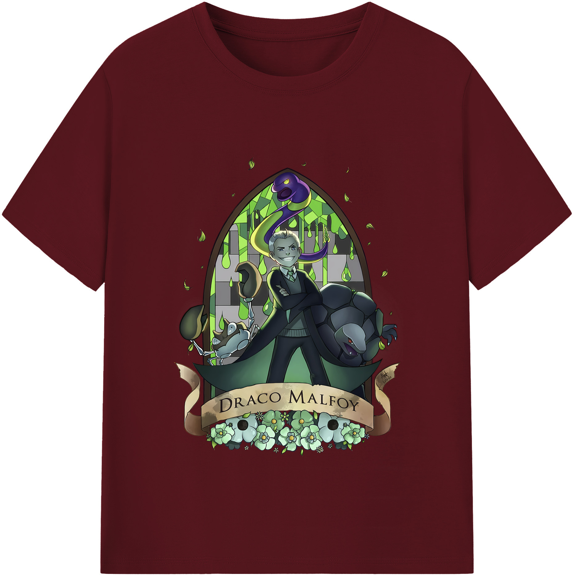 （画像用） Harry Potter ハリー・ポッターシリーズ 綿100％半袖Tシャツ（フロントプリント）